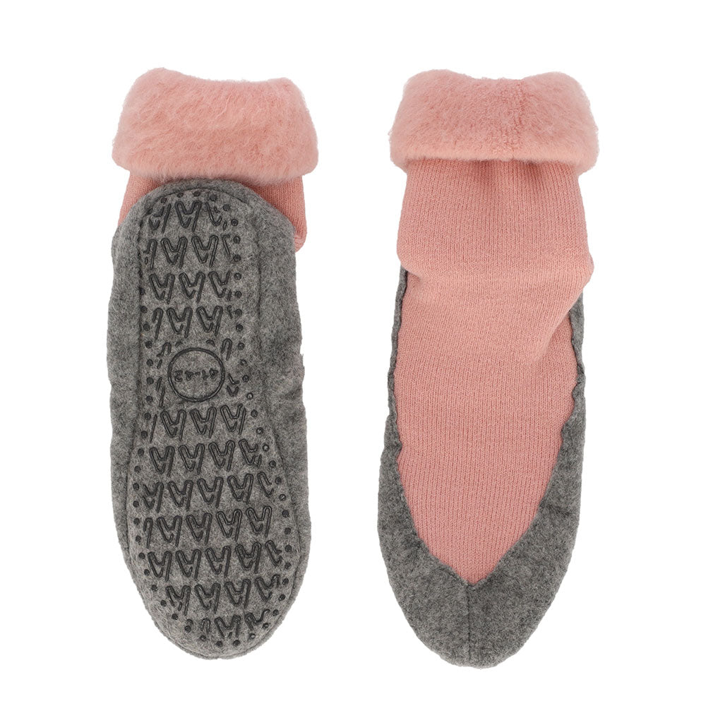 Pantoffel sokken roze