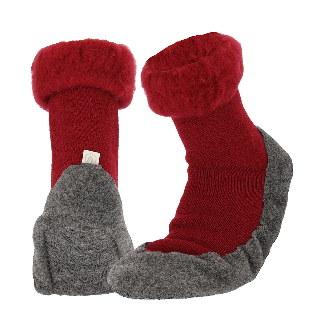 Pantoffel sokken rood