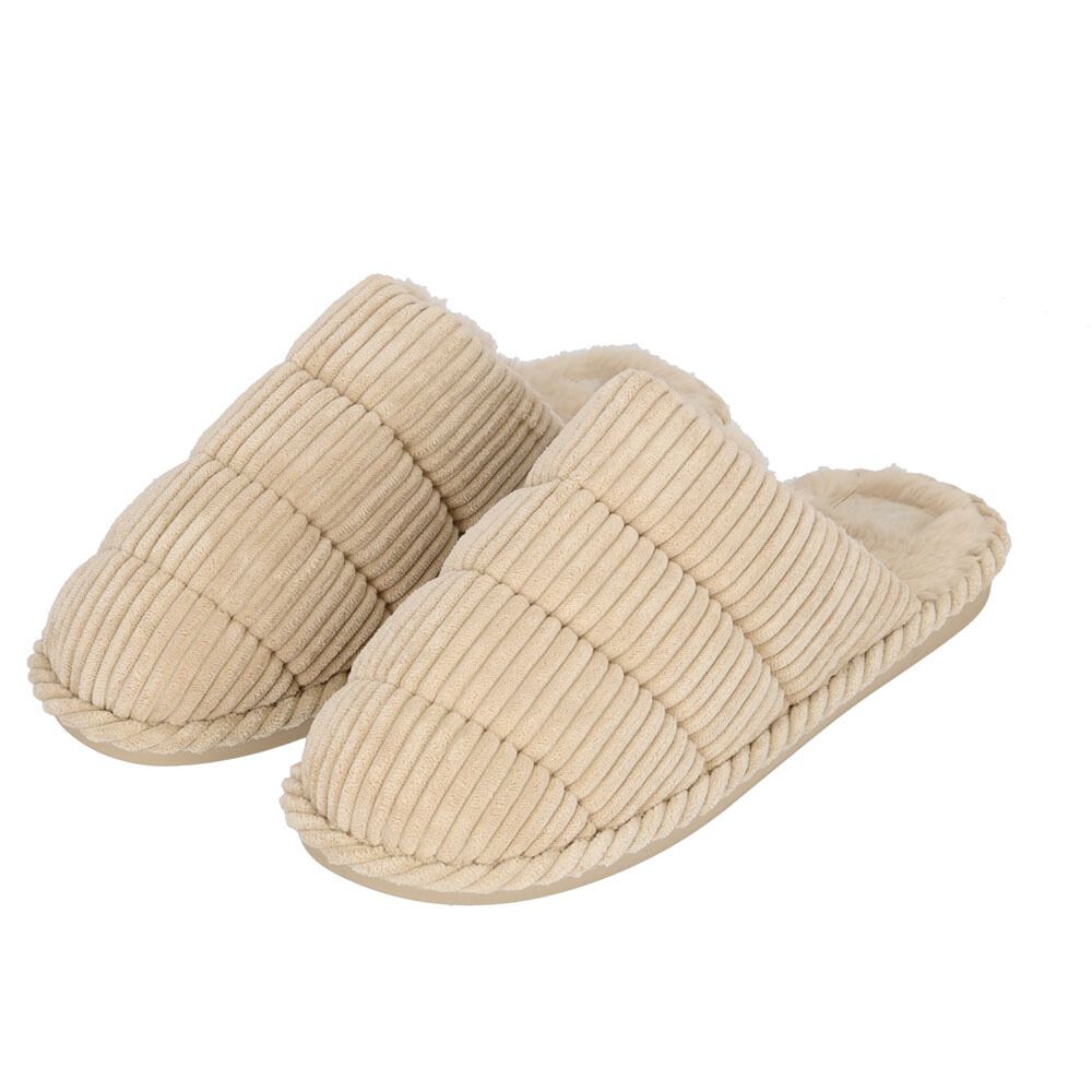 Pantoffels Dames Corduroy Laag