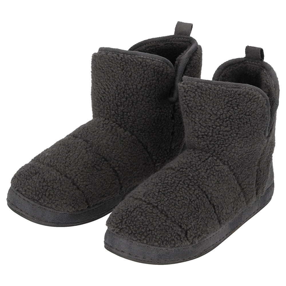 Pantoffels Heren Teddy Wol Hoog