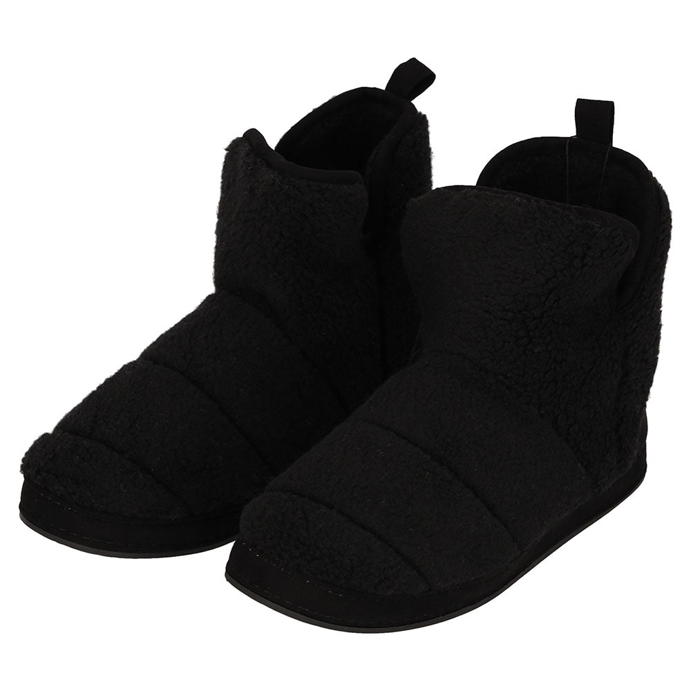 Pantoffels Heren Teddy Wol Hoog