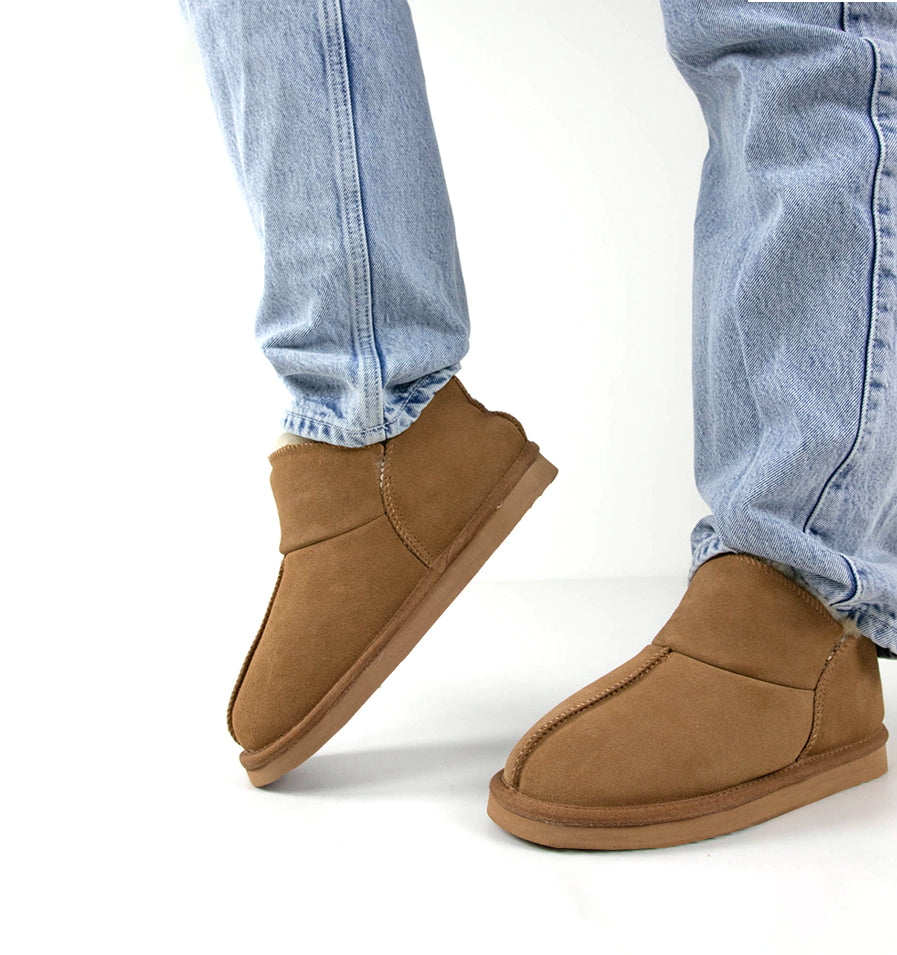 Pantoffels Heren Suede