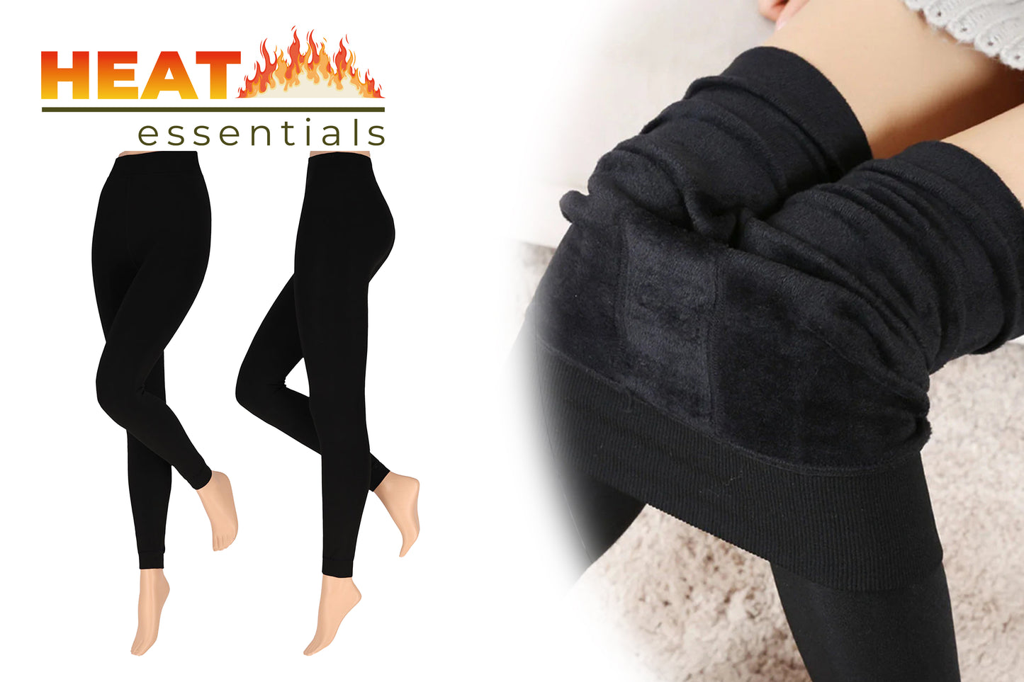 Fleece Legging gevoerd
