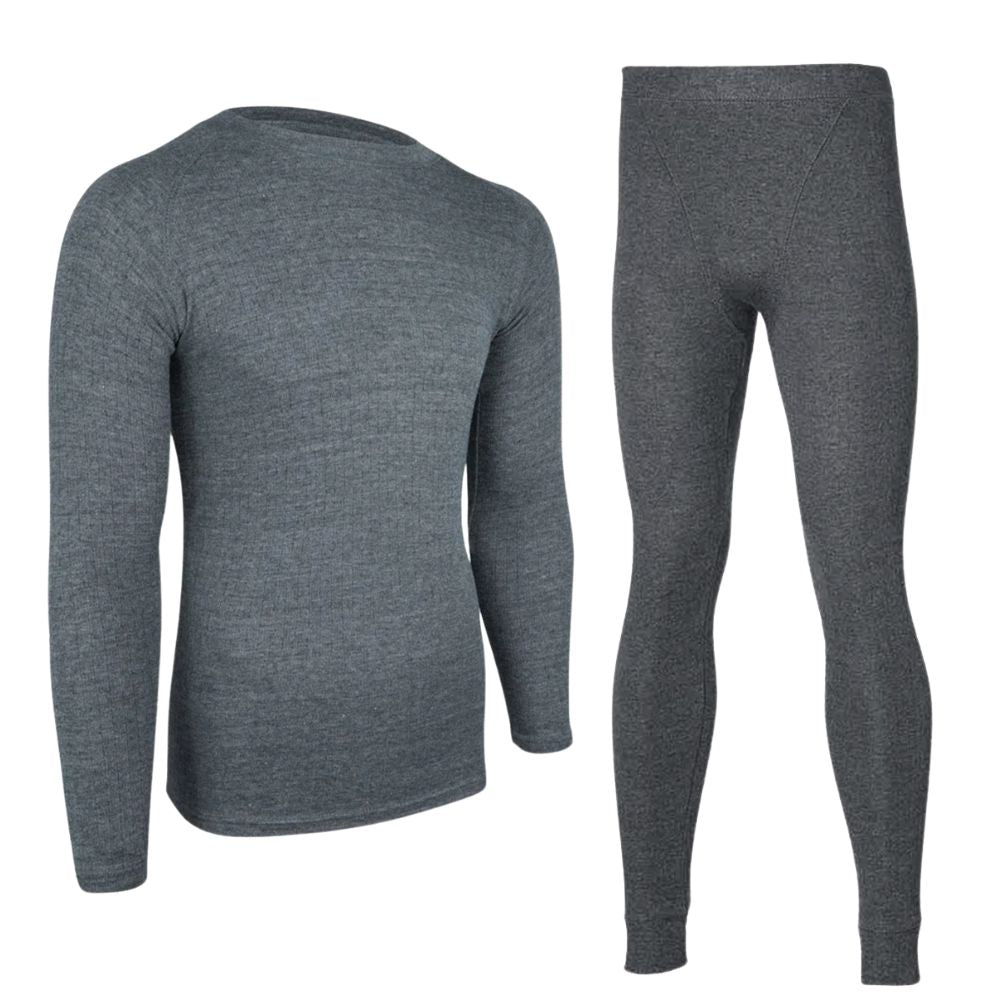 Thermokleding heren grijs
