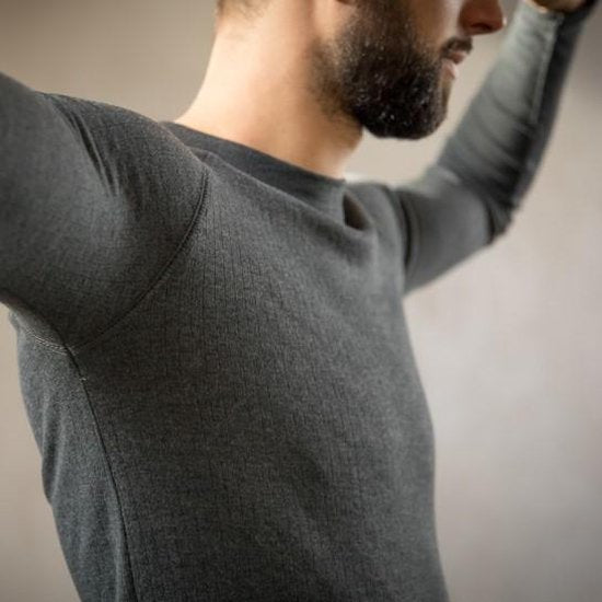 Heat Essentials Thermo Shirt Heren Grijs