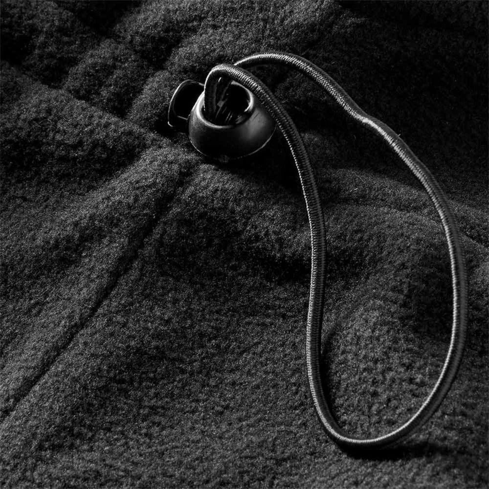 Thermo Fleece Nekwarmer Unisex Zwart (One Size)