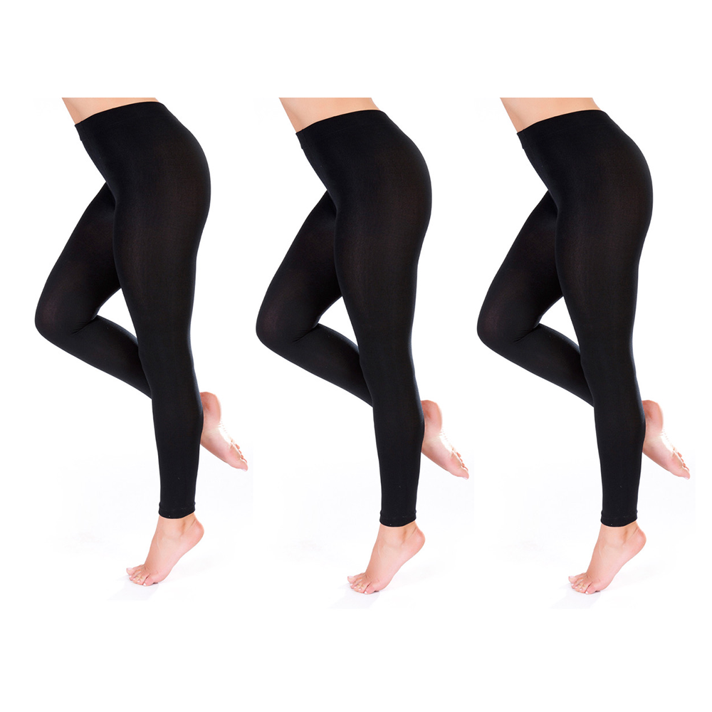 Seamless Dames Leggings 3pk