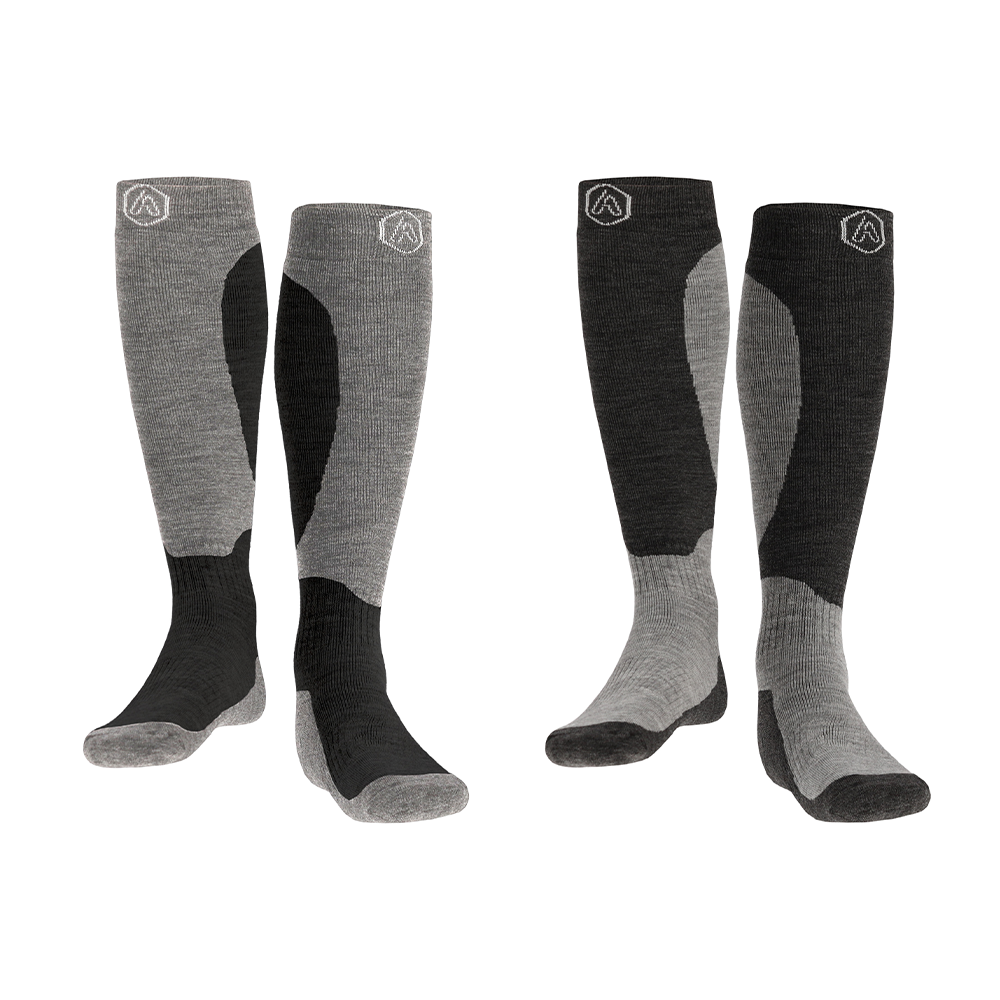 Skisokken 2-Paar Unisex