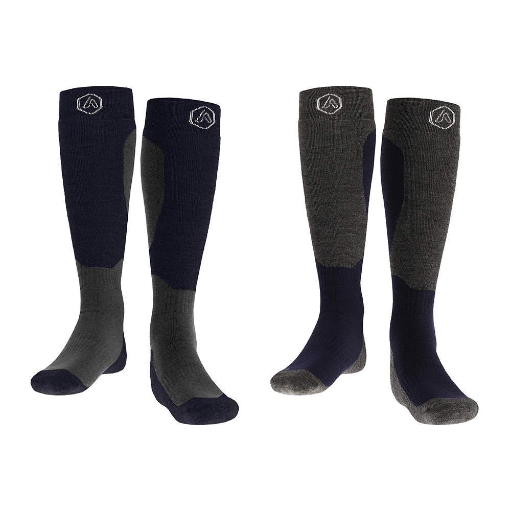Skisokken 2-Paar Unisex