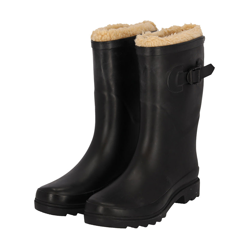 Regenlaarzen Dames Imitatiebont