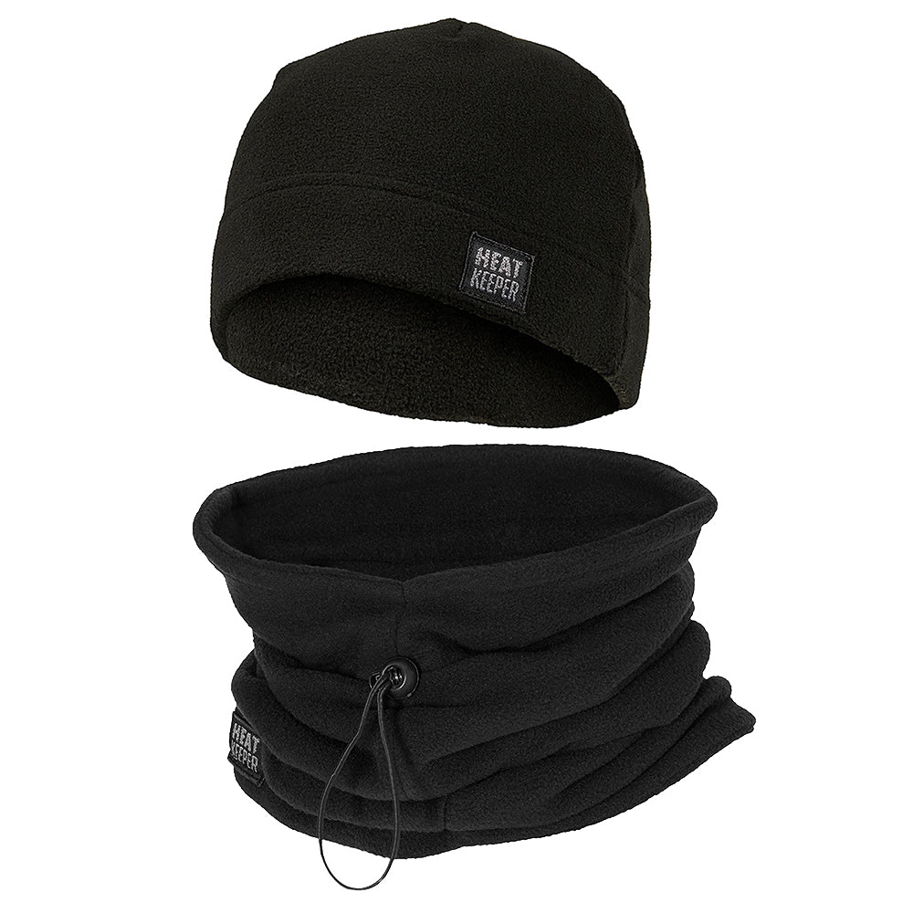 SET thermo fleece nekwarmer en beanie