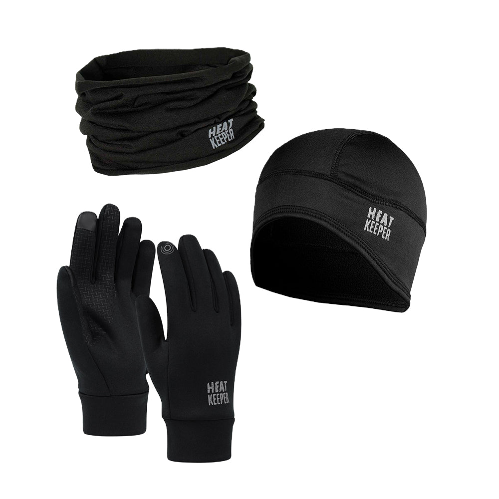 SET sport handschoenen, muts en nekwarmer