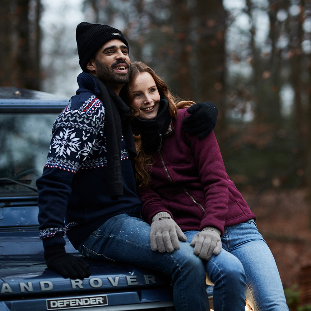 SET thermo muts en handschoenen grijs