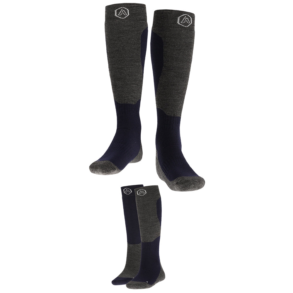 Skisokken 2-Paar Unisex