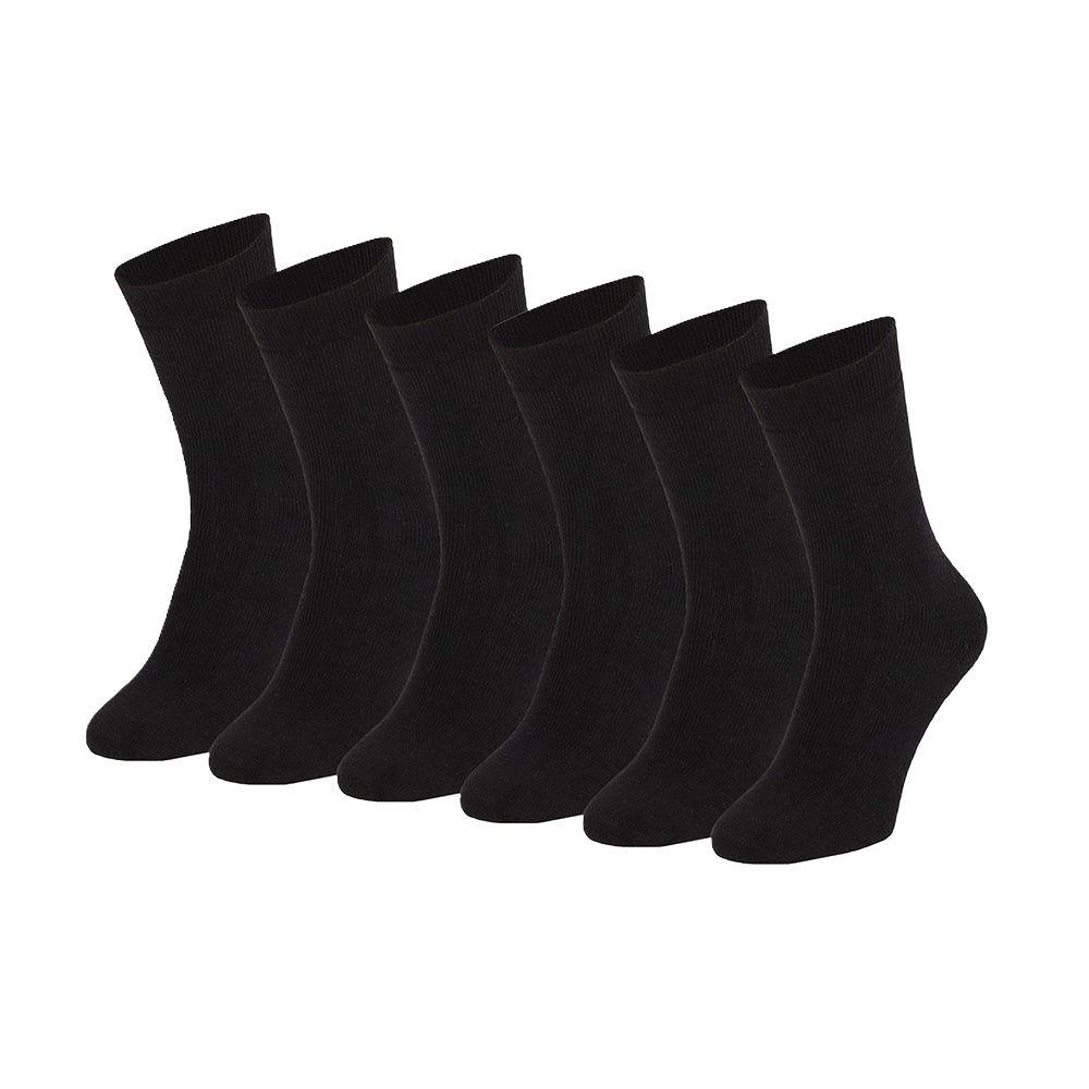 Thermo Sokken 6-Pack Zwart