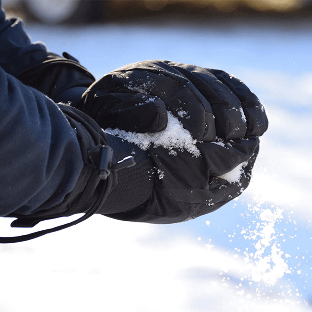 Skihandschoenen Unisex Zwart