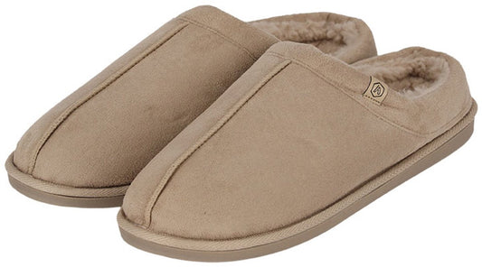 Heren Suede Huis Sloffen Laag