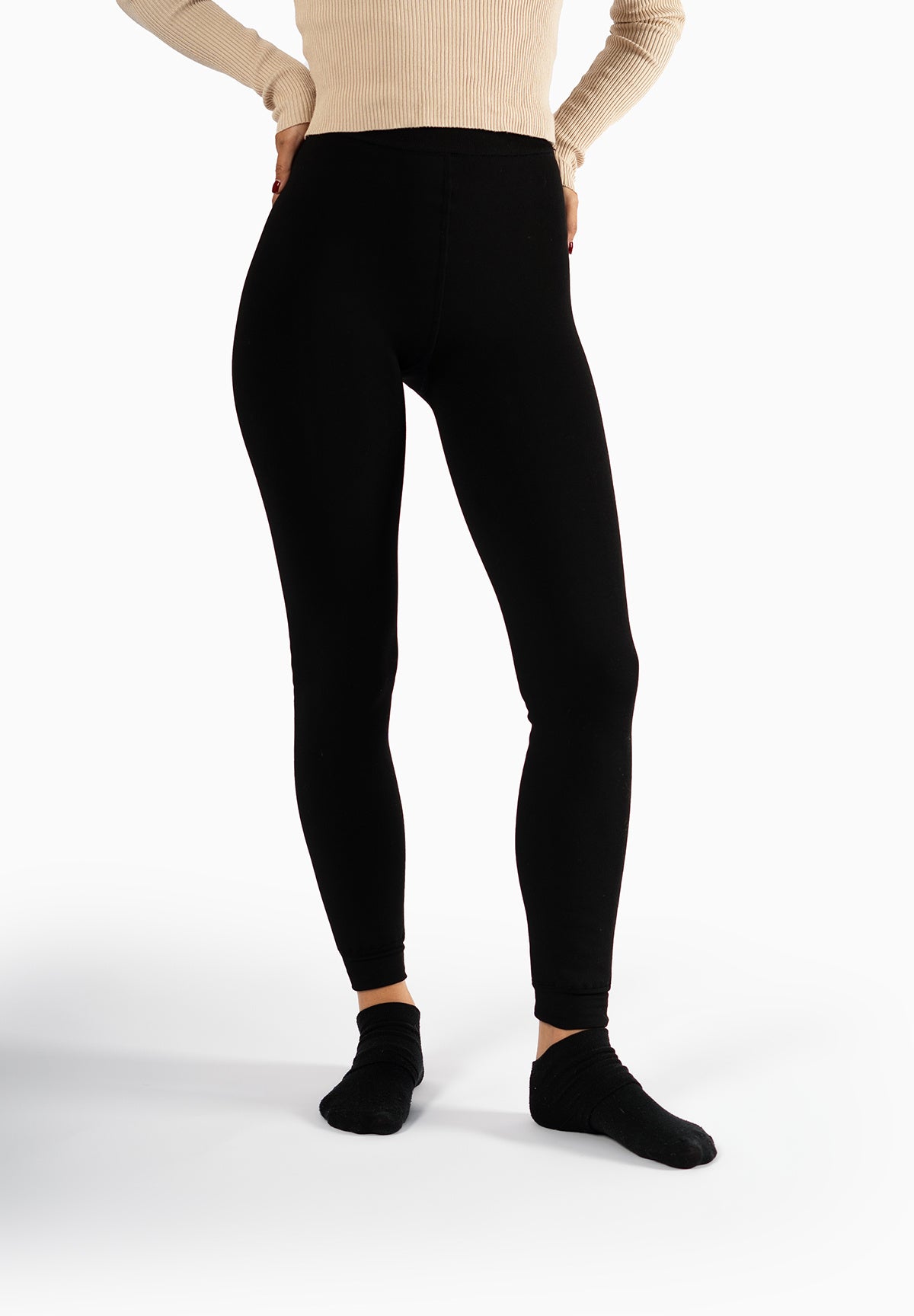 Fleece Legging gevoerd