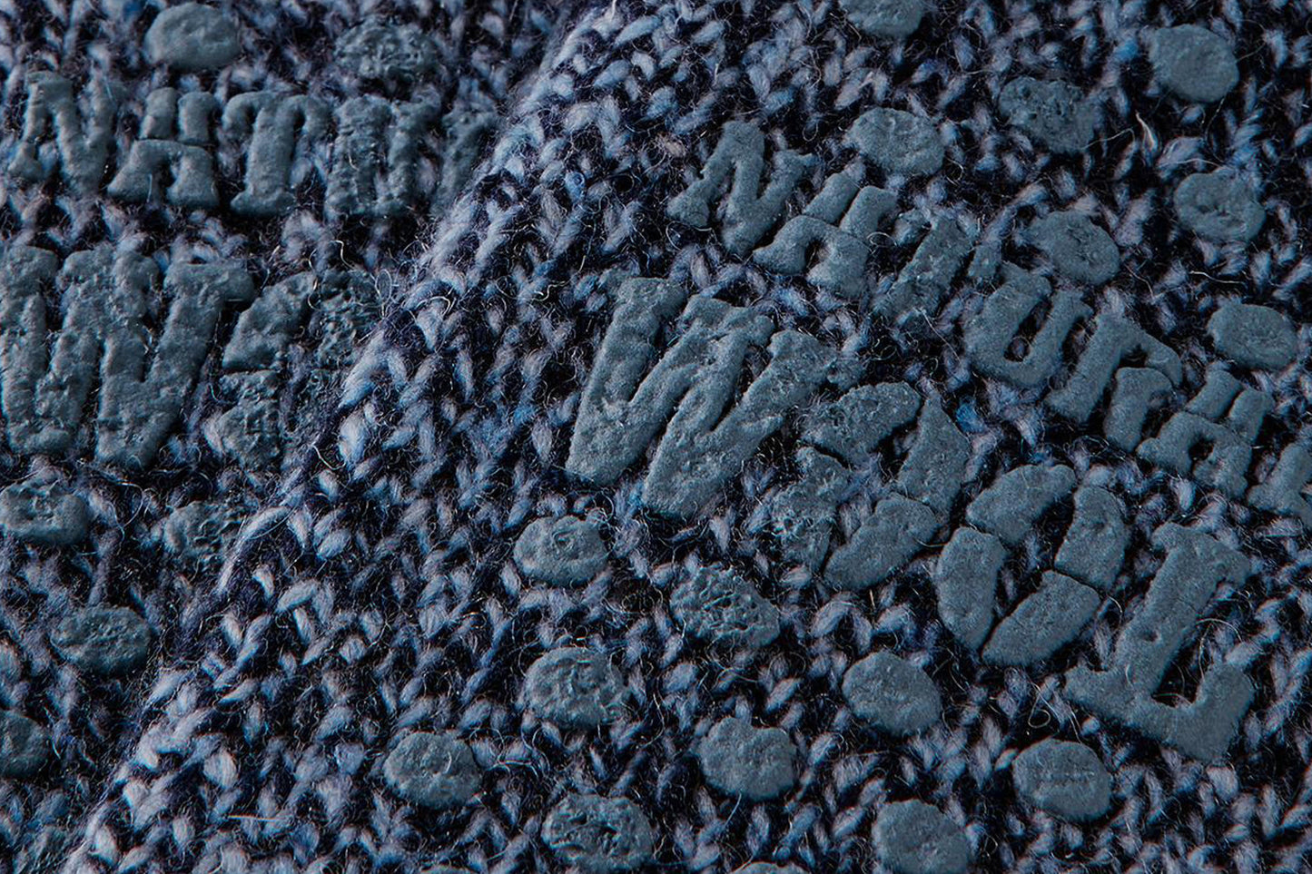 Antislip huissokken blauw wol