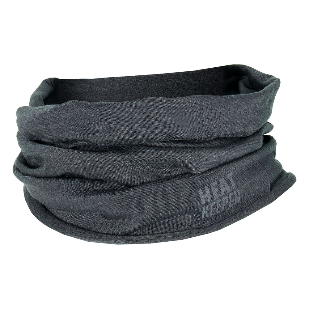 Thermo Nekwarmer Heren Zwart - Soft Shell One Size - Ideale Ski Nekwarmer Voor Wintersport